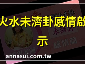火水未濟感情