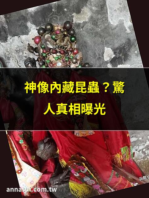 神像內藏昆蟲？驚人真相曝光 | 昆蟲入神像，靈異事件揭秘 | 神像中發現昆蟲，原因竟是… | 昆蟲藏神像，風水大忌？